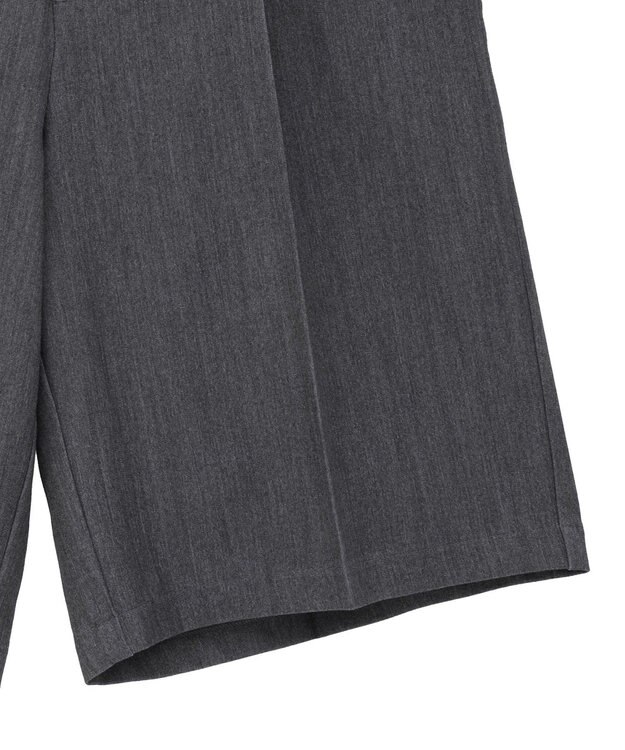 AMERICAN HOLIC イージーケアタックハーフパンツ Gray Mixture