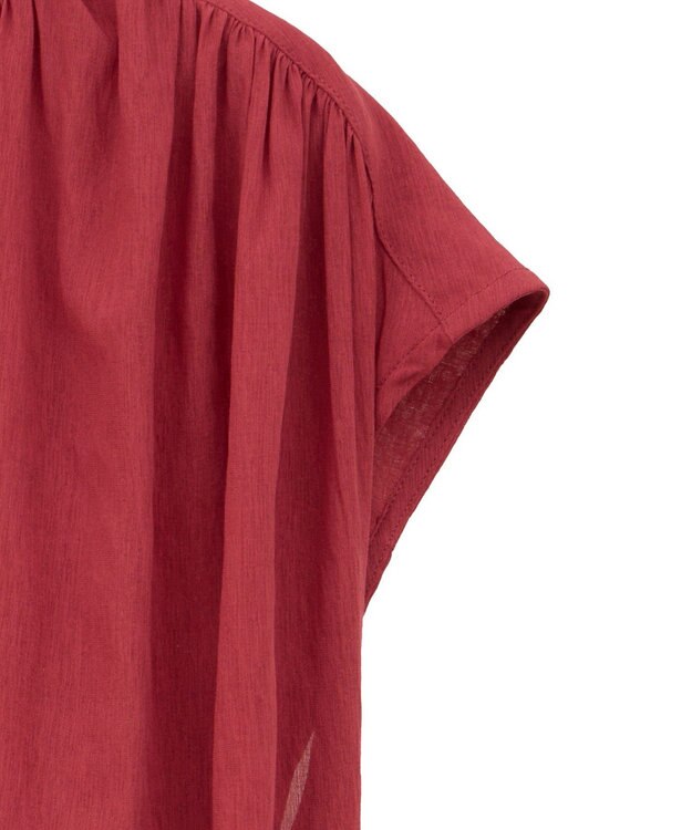 CRAFT STANDARD BOUTIQUE ヴィンテージボイルバックデザインブラウス Red