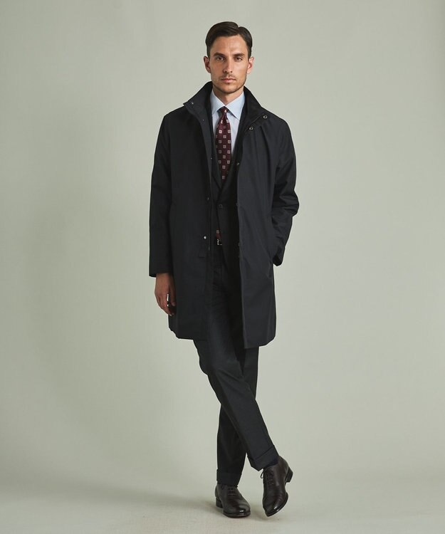 GOTAIRIKU ラスタードビーメモリーラミネーションコート_スタンドカラー(23年モデル) ブラック系8