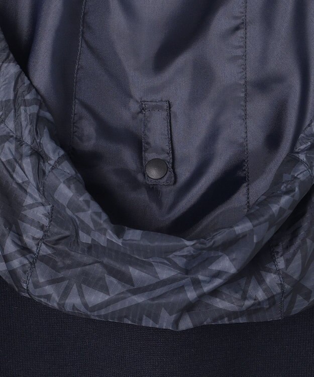 JOSEPH ABBOUD MOUNTAIN 【UNISEX】高機能 アウトドアニットパーカー ネイビー系