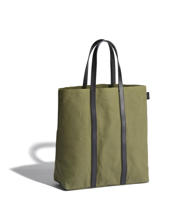 ACE BAGS & LUGGAGE UNTRACK PARK/TC コットン 縦型トートバッグ 60061 アントラック カーキ