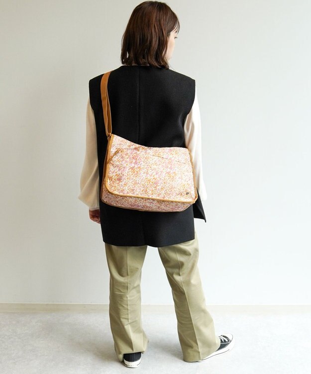 ACE BAGS & LUGGAGE hiromichi nakano フェズリ ショルダーバッグ  17522 ヒロミチナカノ ピンク（レオパード）