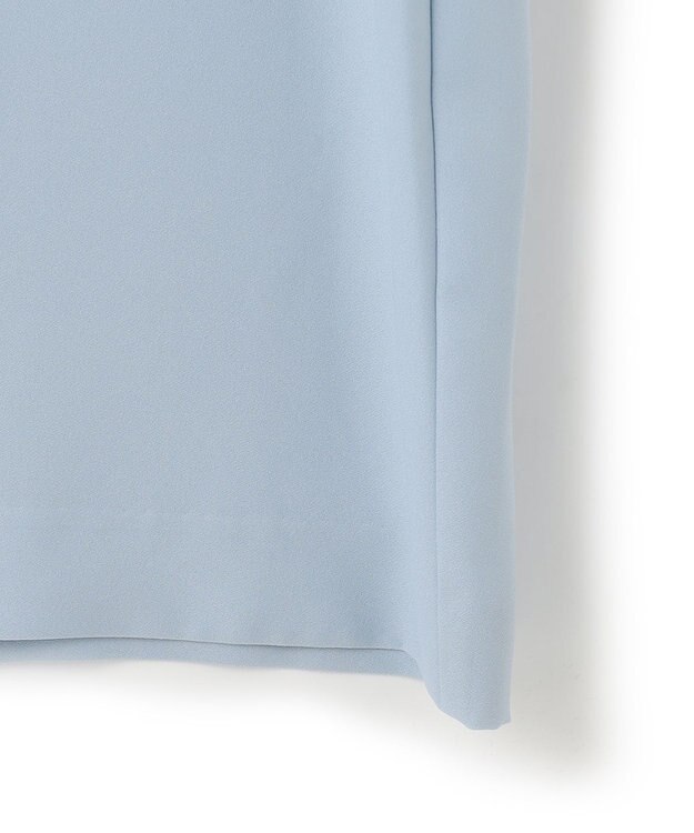 ICB 【接触冷感・UVケア・速乾・洗える】FluidBackSatin ワンピース ライトブルー系