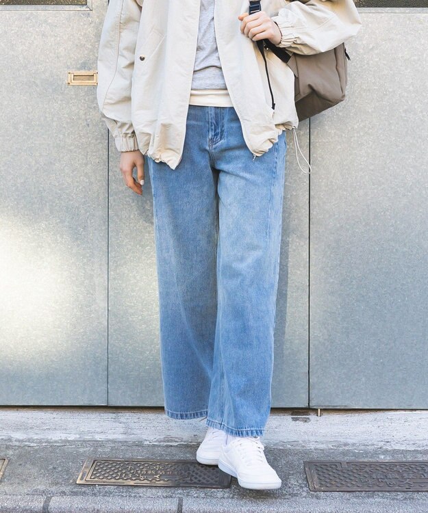 CRAFT STANDARD BOUTIQUE ストレートワイドデニムパンツ Medium Indigo