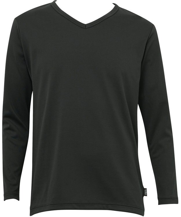 WACOAL MEN WACOAL MEN 【ウォームインナー】 Vネック 8分袖 あったかインナー 保温性 後裾長め設計 肌側微起毛 インナー WL5801 /ワコールメン ブラック