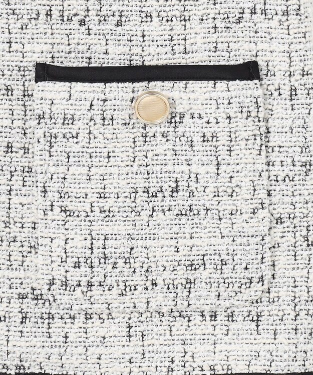 ANY SIS ネップツイード ジャケット ネイビー