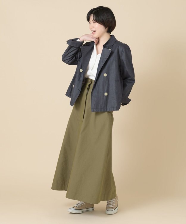 ONWARD Reuse Park 【23区】スカート春夏 グリーン