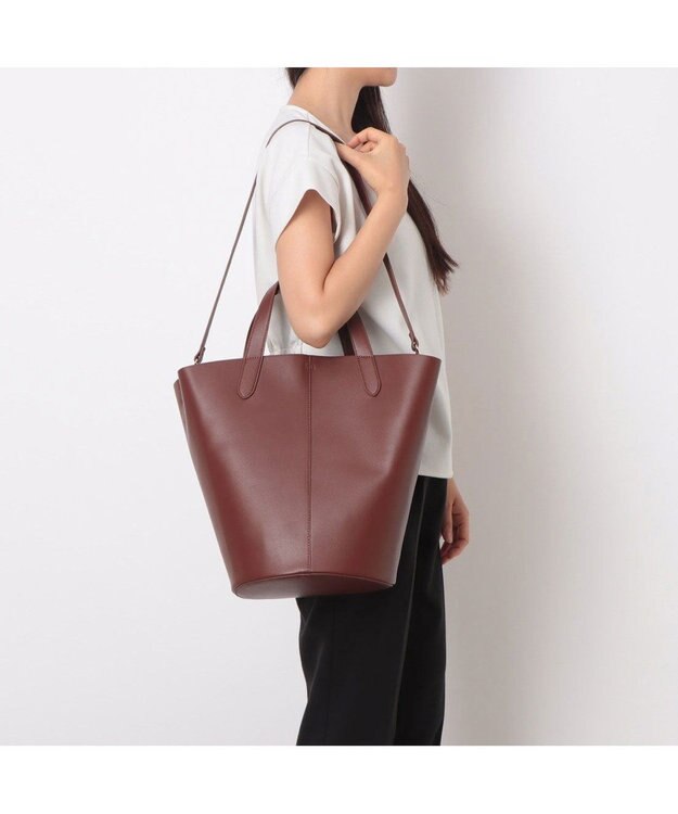 UNBILLION カシュカシュ cachecache / 縦型2wayバケツトート ブラウン