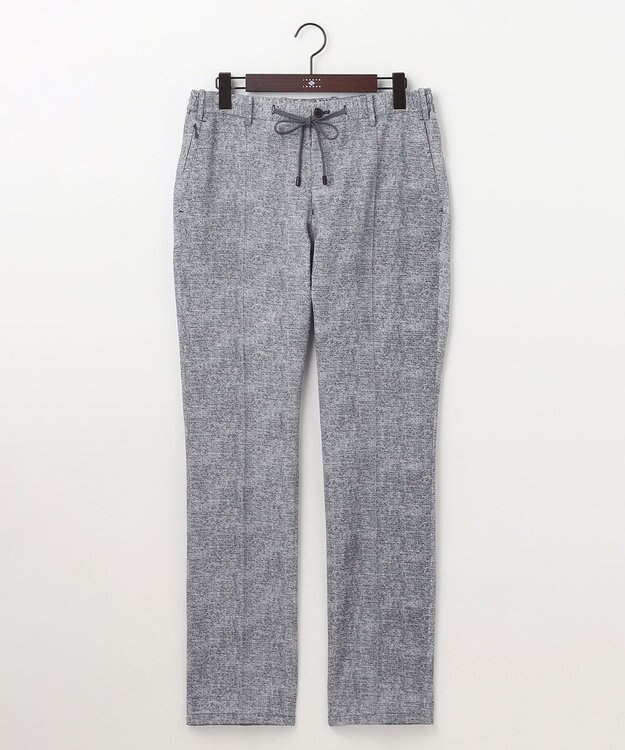 JOSEPH ABBOUD 【ウエストも伸びる/驚きの多機能性】ドライサッカー パンツ ライトグレー系