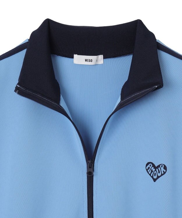 WEGO 【ユニセックス着用ITEM】ライントラックジャケット ブルー