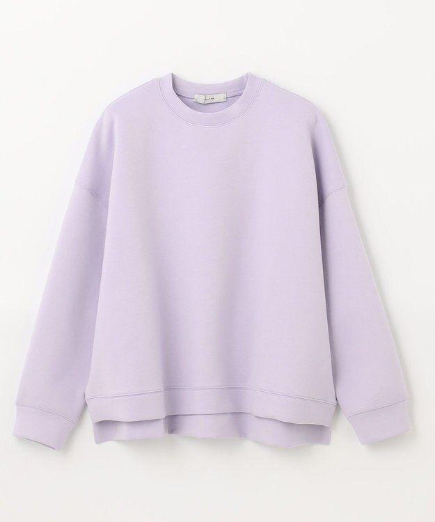 ANY 【洗濯機可】ライトウェイトクルーネックプルオーバー ラベンダー