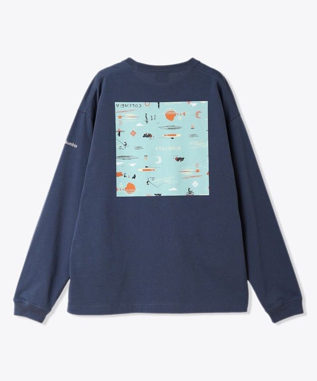 Columbia Columbia/ レイクトゥアベニューグラフィックロングスリーブTシャツ /コロンビア Nocturnal、 Pattern