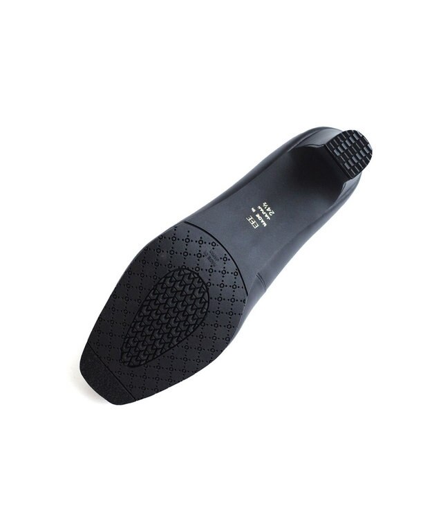 Pointer 日本製 本革バックルパンプス ブラック