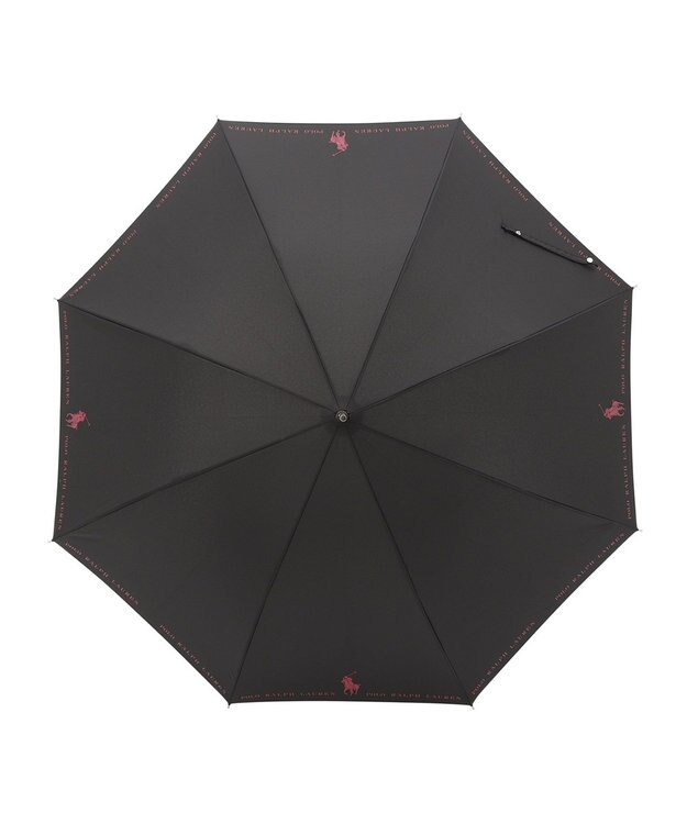 MOONBAT POLO RALPH LAUREN （ポロ ラルフローレン） 長傘 無地 ポロポニー ロゴ ブラック