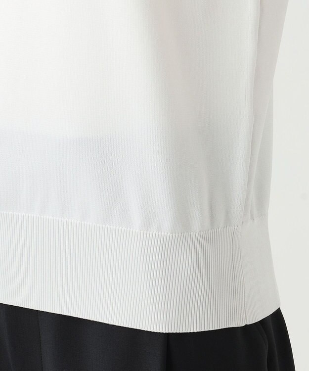 23区 S 【R(アール)】ブライトニット ノースリーブプルオーバー オフホワイト系