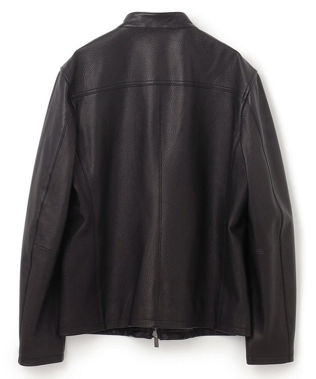 JOSEPH HOMME <WEB限定>ライトゴートシュリンクレザー　シングルライダース ブラック系