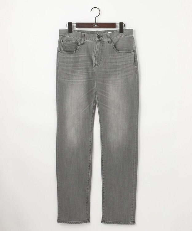 JOSEPH ABBOUD 【サスティナブル/JAPANファブリック/ストレッチ】オゾンハイパワー デニム ライトグレー系