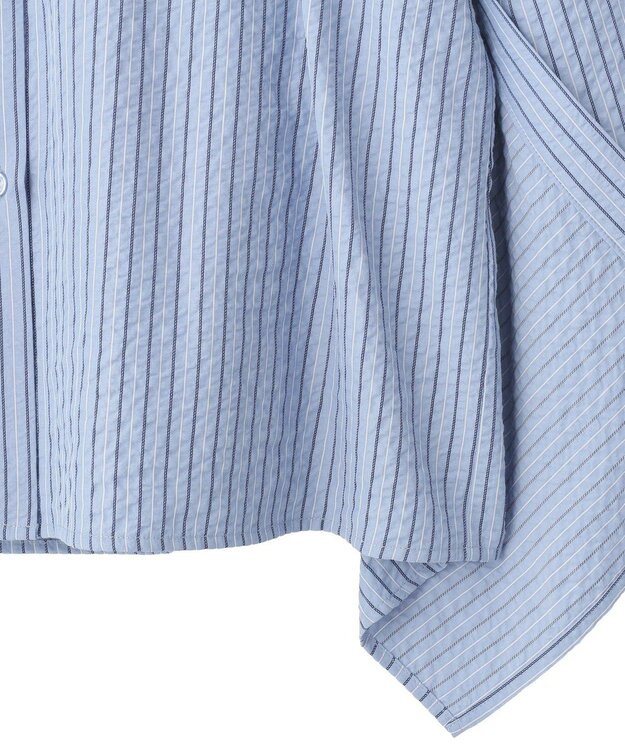 CRAFT STANDARD BOUTIQUE 2点セット / レイヤードデザインシャツ Stripe Sax