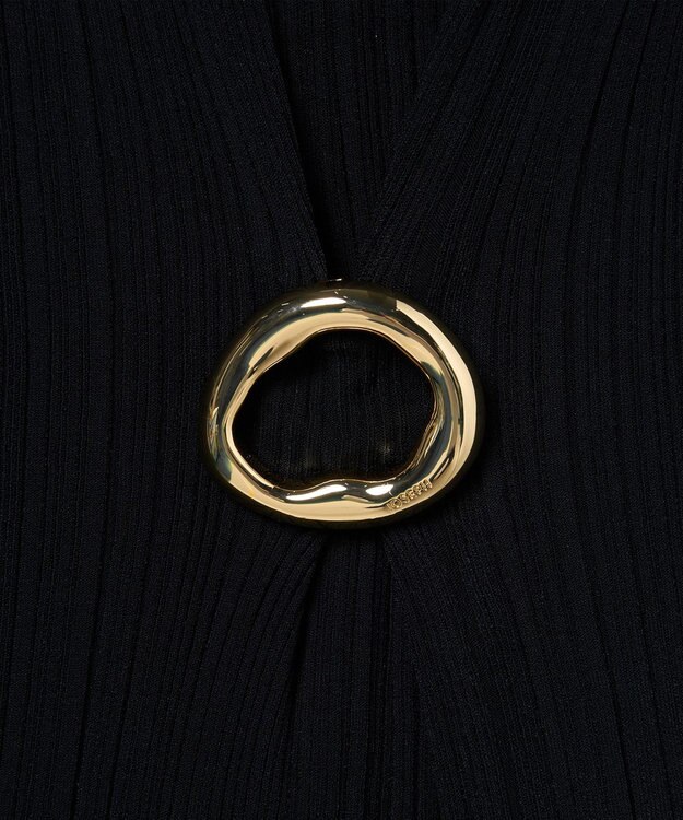 JOSEPH ニットプリッセ トップス Black