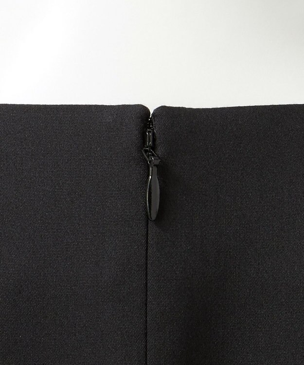 23区 【エステータ】ライトダブルクロス ワンピース ブラック