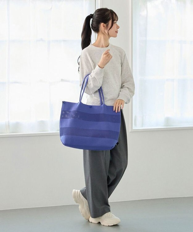 ROOTOTE 3577【ルートート】LT.ミディアム.ルフル.ミクスト-A 03：エッグプラント