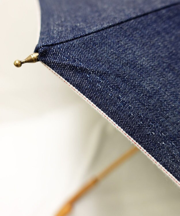 +RING 【プラスリング】【限定/日本製】岡山デニム 晴雨兼用長傘 52cm SR452 NVY 紺