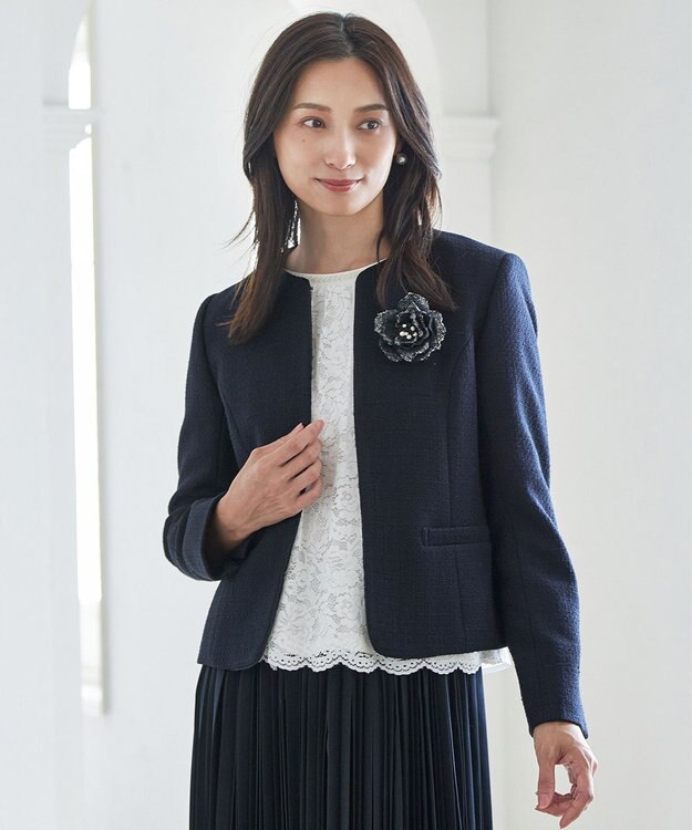 ANY 【WEB限定】パールキャッチピアス(両耳用) ライトゴールド