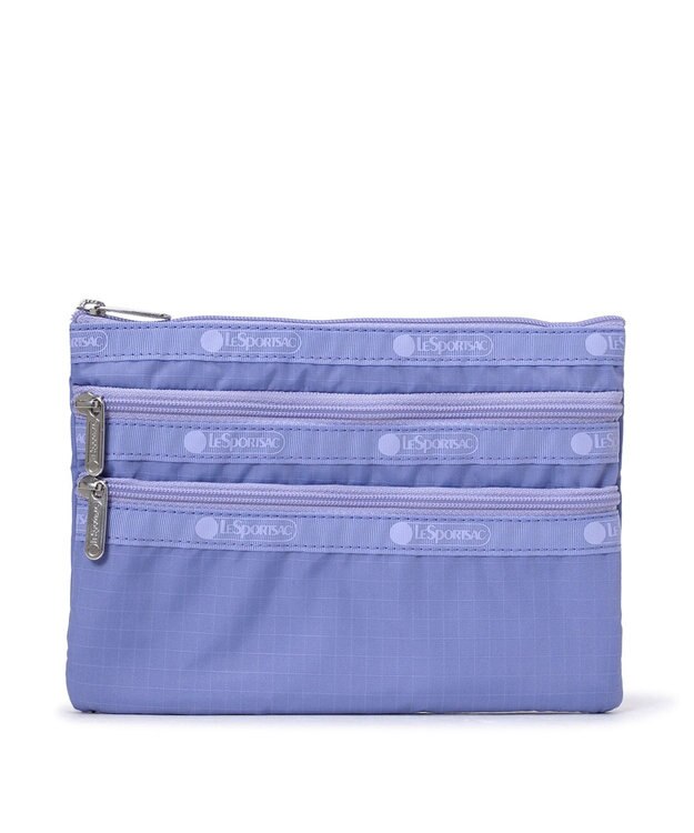 LeSportsac 3ZIP COSMETIC/ペリウィンクルドリーム ペリウィンクルドリーム