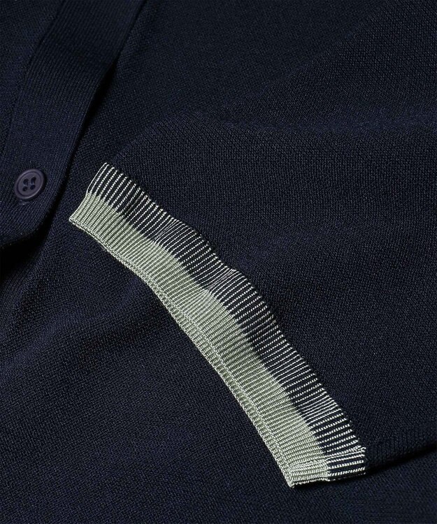 Paul Smith コントラストトリム カーディガン ネイビー