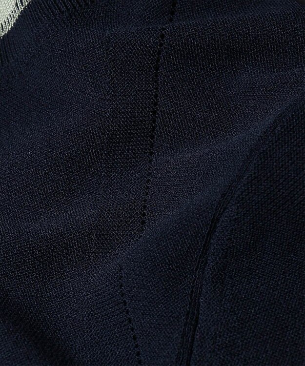 Paul Smith コントラストトリム カーディガン ネイビー