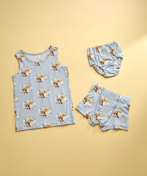 une nana cool 2026年お年賀「まるっとうまくいく」 キッズ男女児兼用トップ(ノースリーブ) グレー