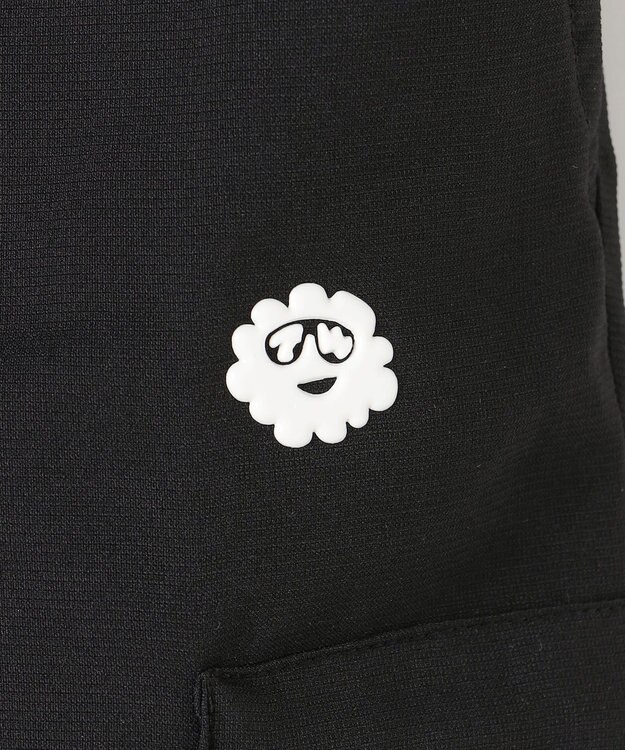 PW CIRCULUS 【MEN】ドライタッチ カーゴショーツ ゴルフ ブラック系