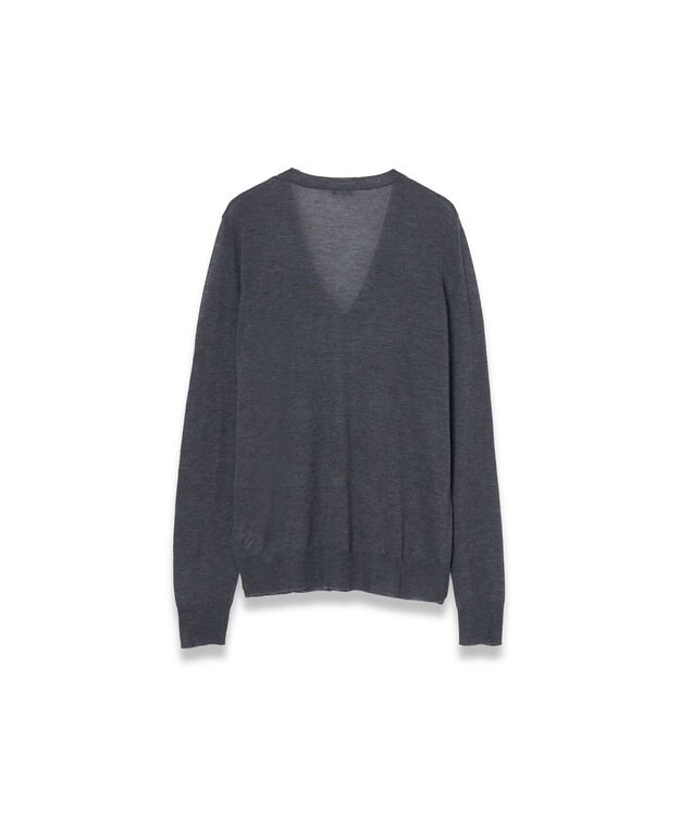 JOSEPH 【洗える】キャッシュエアー　Vネックニット Smoke