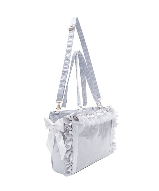 WEGO 【痛バ＆推し活グッズ】きらめきスーパーカスタム痛バッグS シルバー