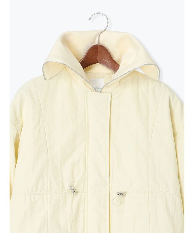 Te chichi 【Atelier Bonheur】リブカラードロストパデッドコート《2025winter catalog item》 イエロー