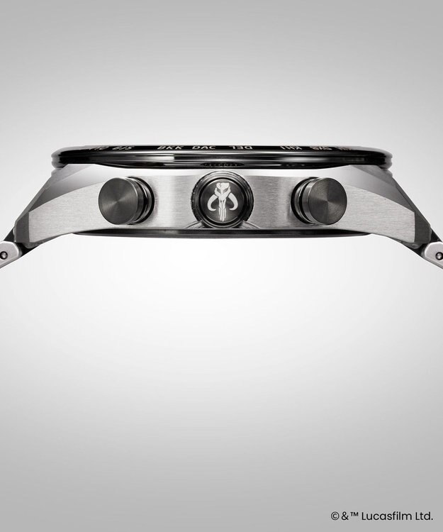 CITIZEN ATTESA アテッサ STAR WARS The Mandalorian Beskar Model 光発電エコ・ドライブ電波時計 AT8385-55E シルバー