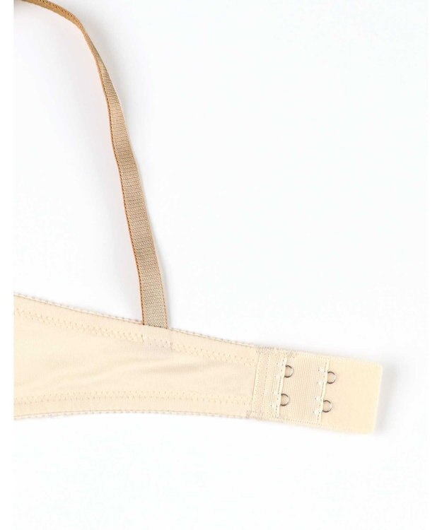 une nana cool ボタニカル柄のレースが華やか　Botanic Garden　3/4カップブラ ライトベージュ