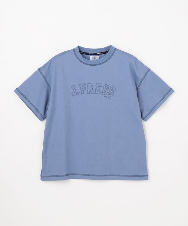 J.PRESS KIDS 【140-170cm】アーチロゴビッグＴシャツ ブルー