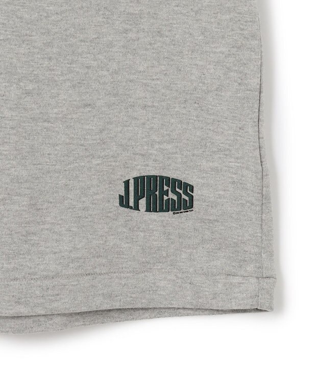 J.PRESS MEN 【J.PRESS ORIGINALS】【UNISEX】Cotton Jersey Small Logo Long Sleeve T-shirt ライトグレー系