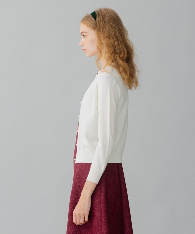 TOCCA 【洗える！】ANGELA カーディガン アイボリー系