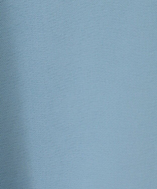 Green Parks 箔プリントチュール重ねプルオーバー Sax