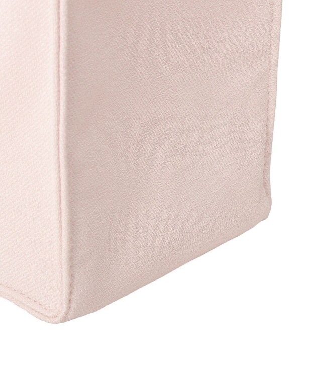 Maison de FLEUR いちごフリルハンドルスクエアトートバッグ Pink