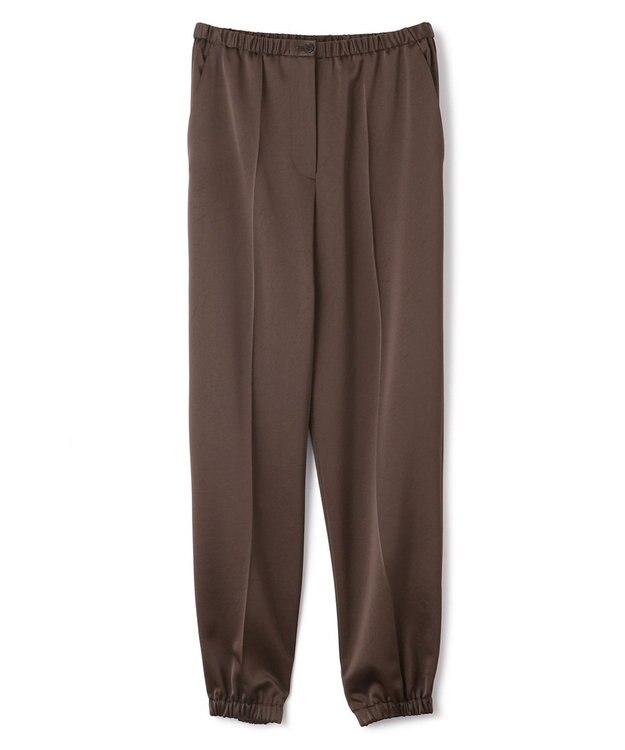 JOSEPH 【洗える】ドレーピーベネシャン　イージートラウザーズ Brown