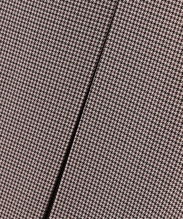 ANY 【洗濯機可能/ウエストゴム/ポケット付】ウーリッシュフラノボックスプリーツスカート ベージュ ガンクラブ