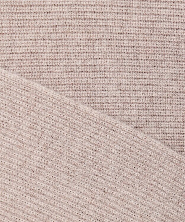 23区 【一部店舗限定/洗える】レイヤードニットツイン ワンピース ベージュ系