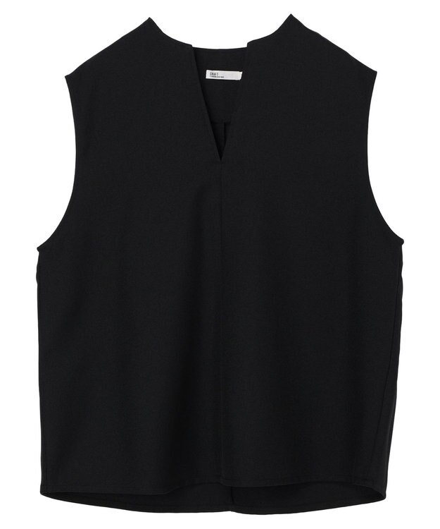 CRAFT STANDARD BOUTIQUE 【イージーケア】Ｖネックベスト Black