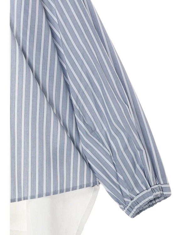 AMERICAN HOLIC 異素材バックタックドッキングプルオーバー Stripe