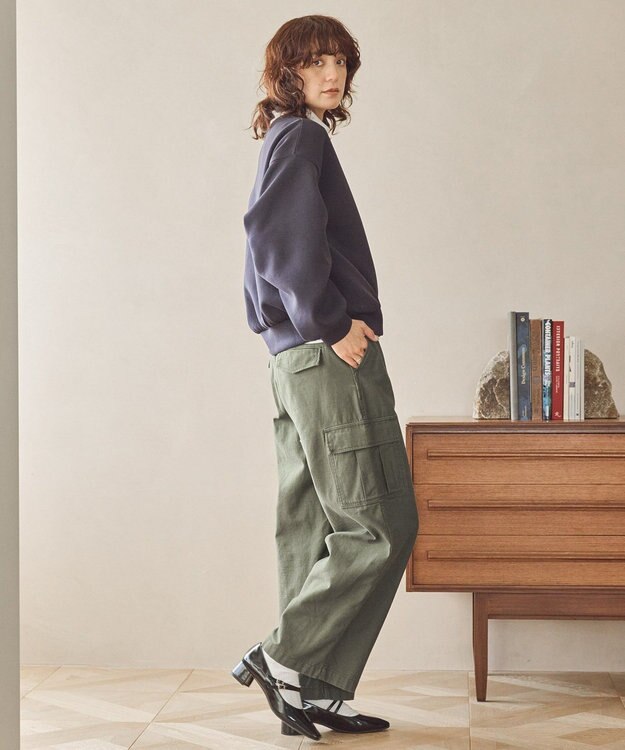 AMERICAN HOLIC タックスリーブポンチプルオーバー Dark Navy