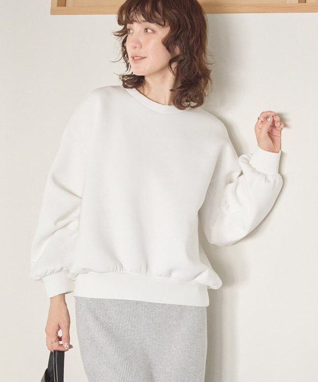 AMERICAN HOLIC タックスリーブポンチプルオーバー Off White