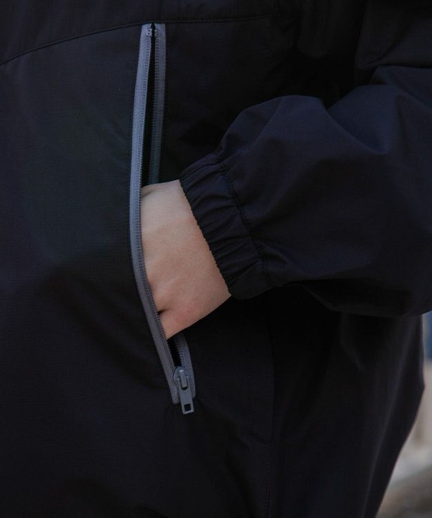 WEGO 3レイヤーフードブルゾン ブラック